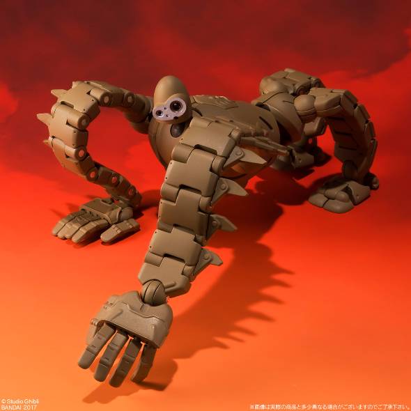 ラピュタ「ロボット兵」フル可動モデル登場 「四つん這い」も可能