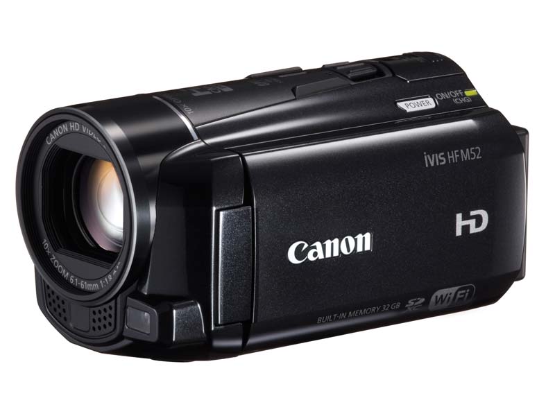 無線LAN搭載モデルも用意、見るも楽しい iVIS「HF M52」「HF M51