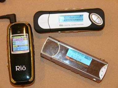リオ・ジャパン、1万円を切るオーディオプレーヤーなど3製品を発表