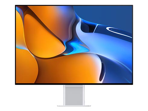 HUAWEI、スリムな超狭額縁デザインを採用した28.2型4K液晶ディスプレイ