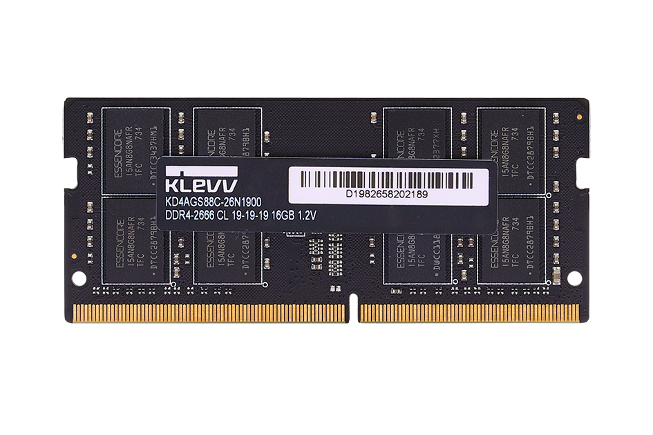 KLEVV DDR4 SO-DIMM STANDARD MEMORY - 16GB 3200MHz