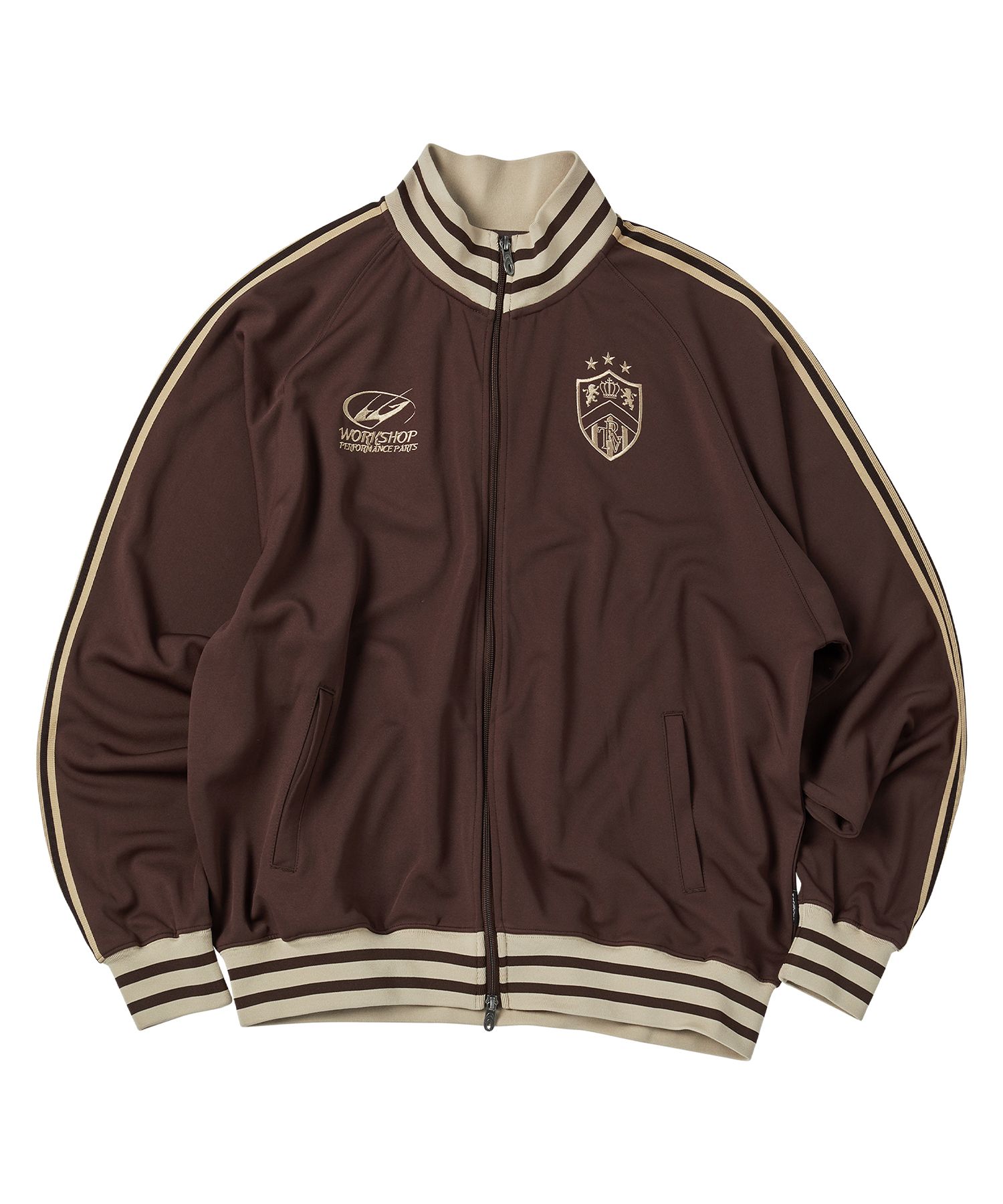 MUSINSA公式 | TRAVEL ジャージトラックジャケットブラウン