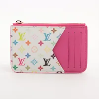 ヴィトン×村上隆 LV×TM ポルト カルト ロミー レザー コインケース