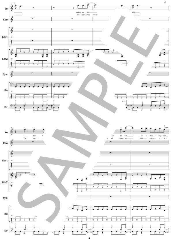 楽譜】ラウドネス / ROCK'N ROLL GYPSY バンド・スコア 楽譜