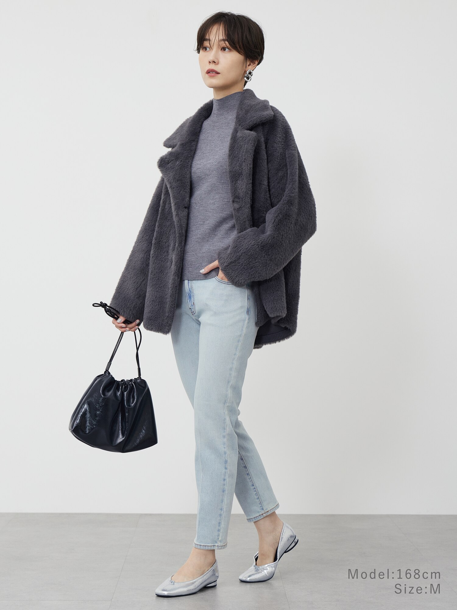 PLST(プラステ)公式 | フェザーヤーンニットコート