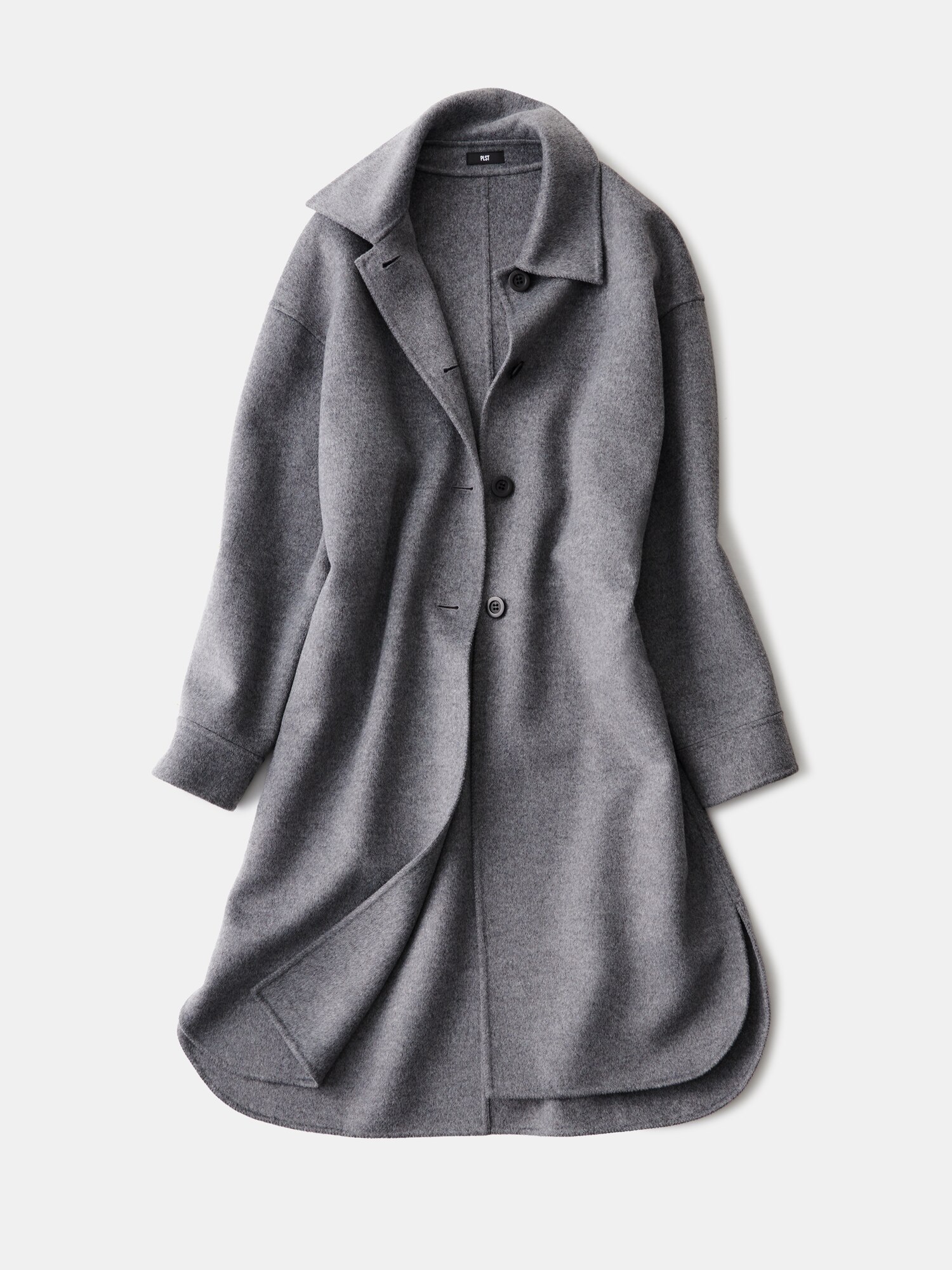 PLST(プラステ)公式 | ウールブレンドリバーシャツコート