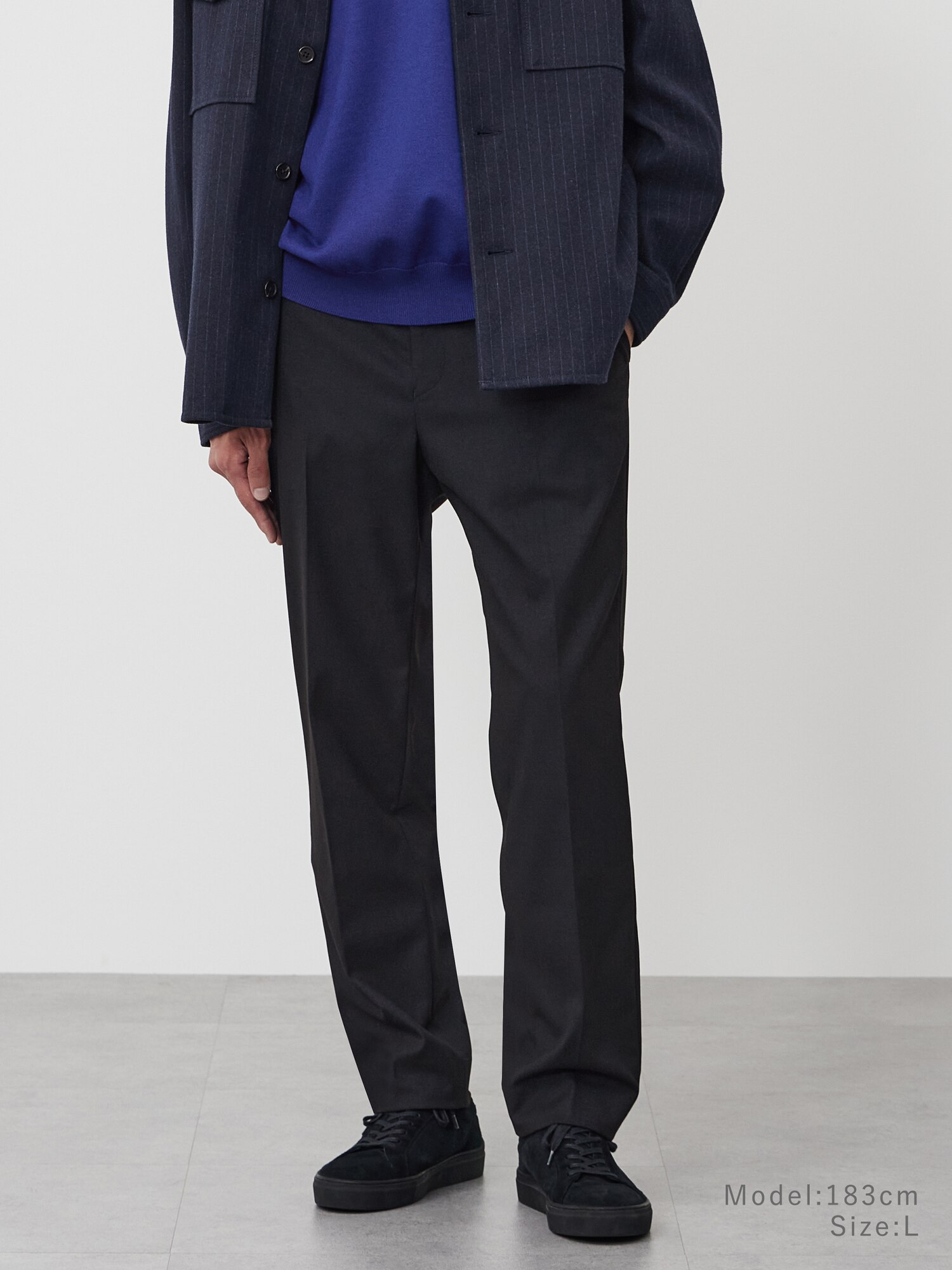 PLST(プラステ)公式 | ウォッシャブルフラノトラウザーズ