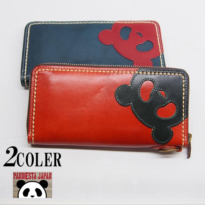 パンディエスタ PANDIESTA 熊猫レザーワークス ラウンドジップ レザー