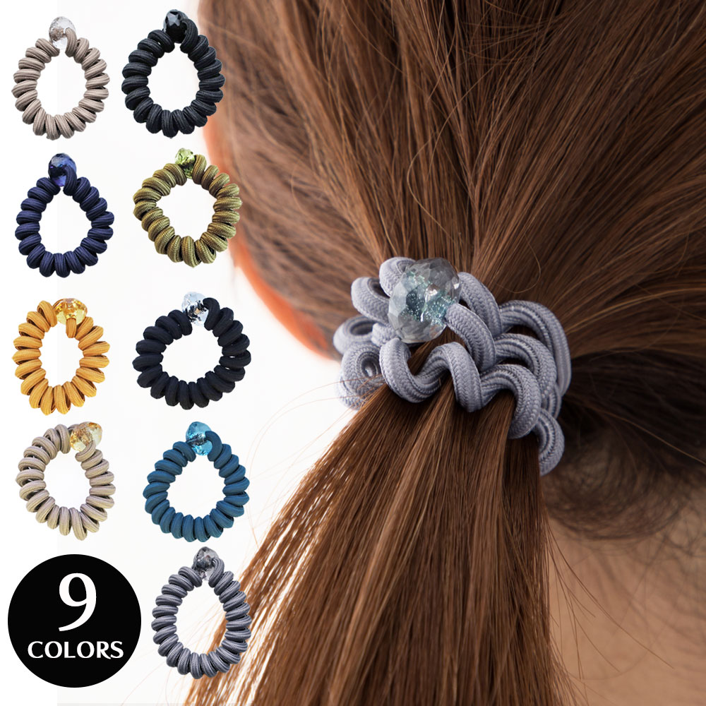 楽天市場】【25%OFFクーポン対象！】ヘアゴム スプリングゴム ゴム