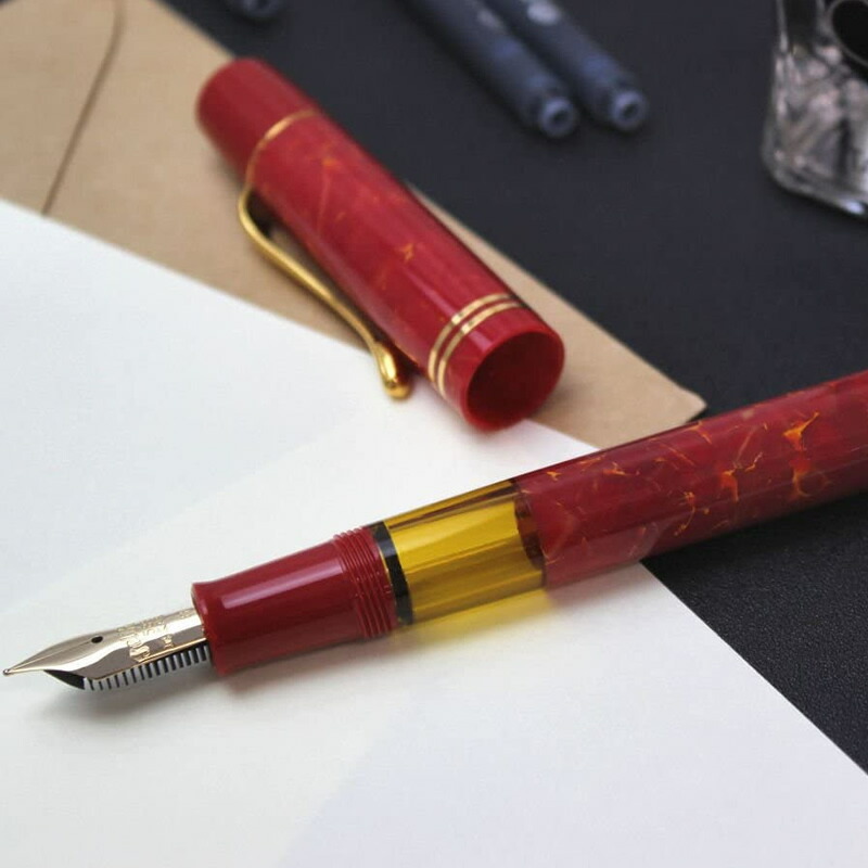 ペリカン 万年筆 M101N ブライトレッド M | あいうえお順キーワード