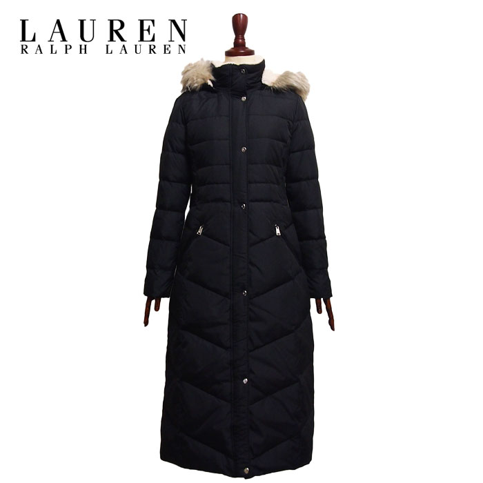 ラルフローレン ローレン レディース ボア＆ファー ロング ダウン