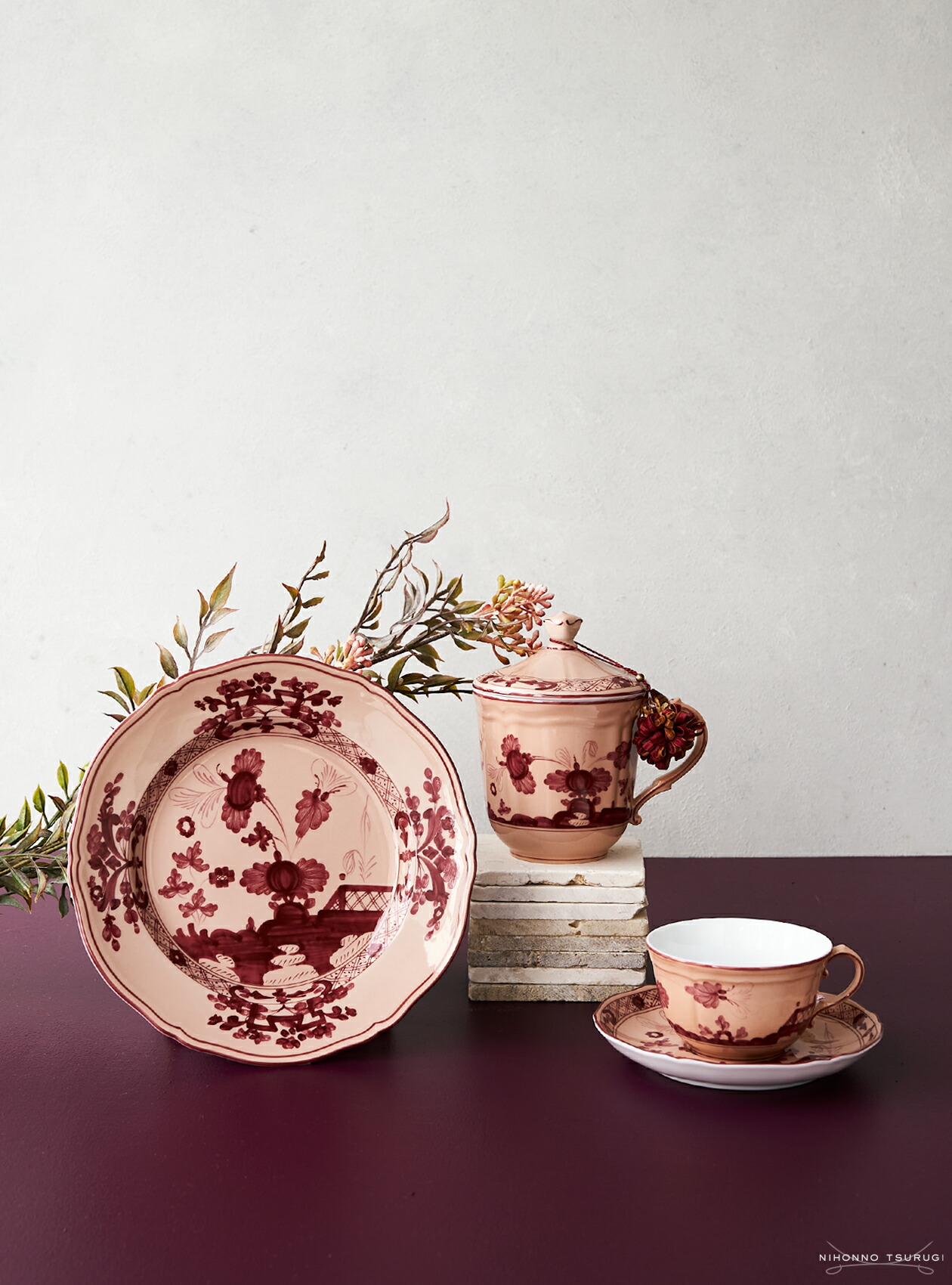 Richard Ginori オリエンテイタリアーノ　アルブス　21cm プレート21cm アルブス | GINORI 1735