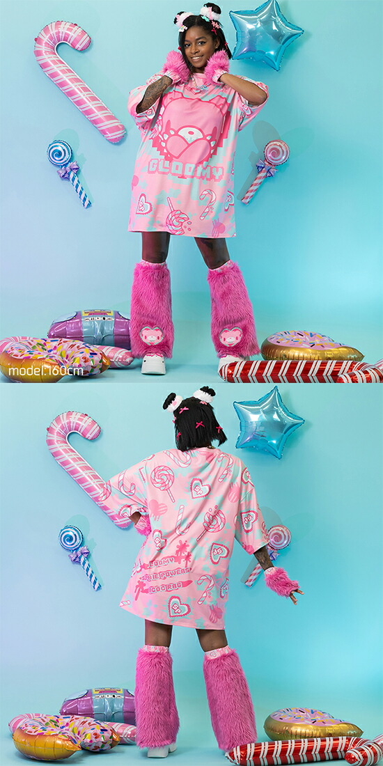 楽天市場】Gloomy x Sophie Powers Candy ヒュージTシャツ 半袖