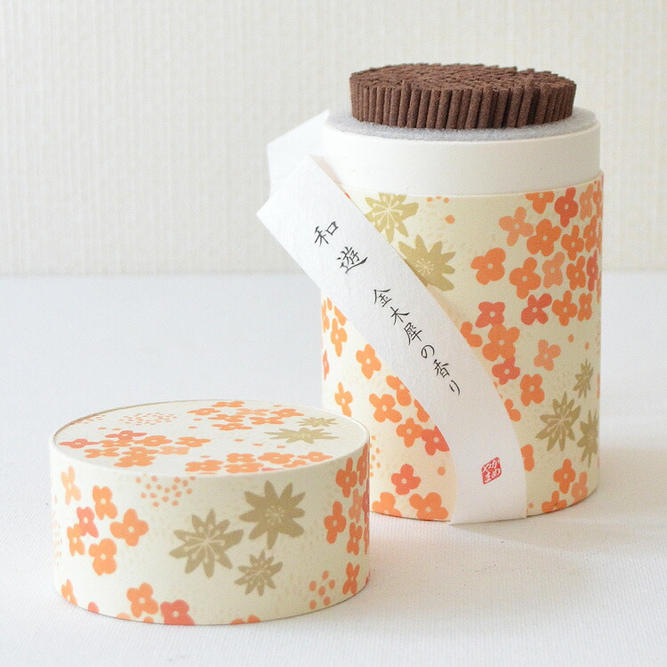 楽天市場】【ミニ寸線香】和遊 金木犀の香り[筒型パッケージ