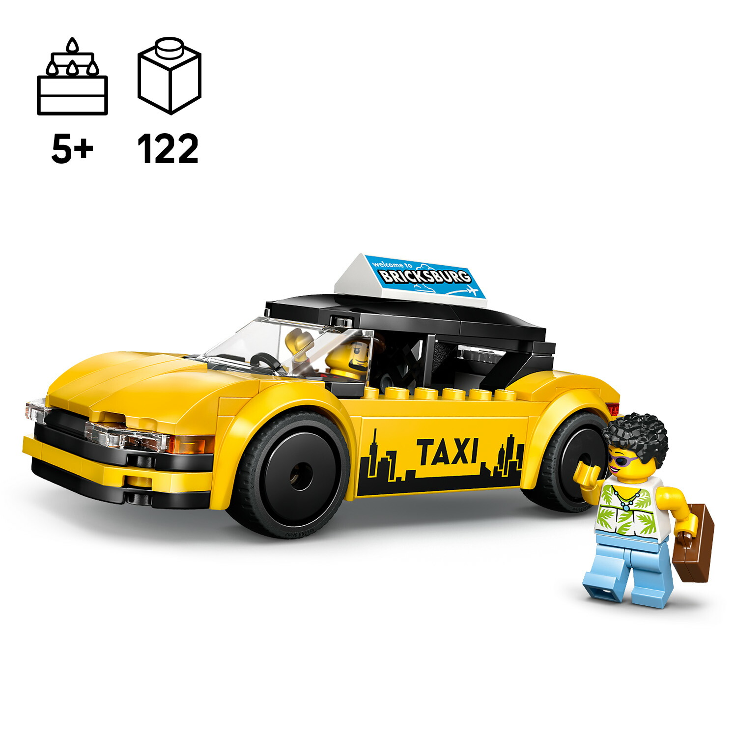 楽天市場】【レゴ 認定販売店】 レゴ シティ 黄色のタクシー 60487