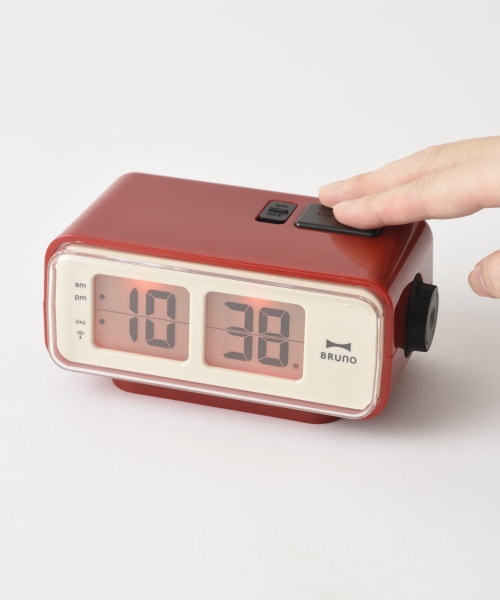 楽天市場】【BRUNO 公式】 BRUNO ブルーノ 時計 デジタル時計 置き時計