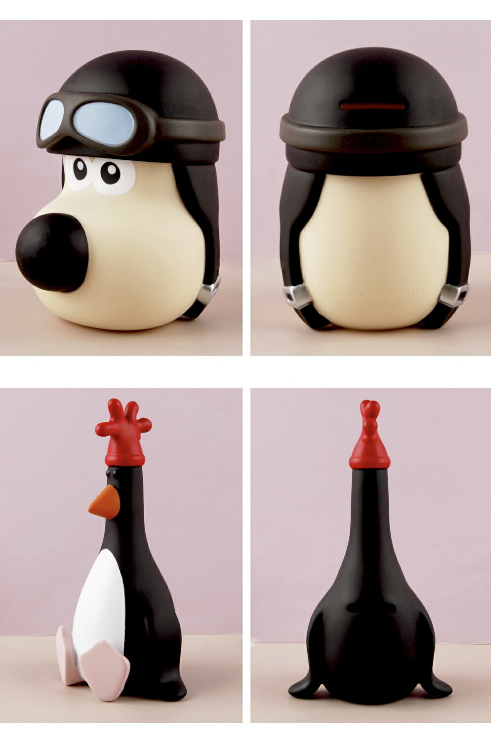 楽天市場】ウォレスとグルミット 貯金箱 コインバンク dvd ペンケース