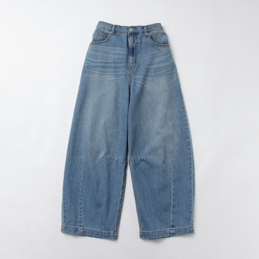 楽天市場】CYAN TOKYO（シアン トーキョー） 3Dタック ワイドパンツ