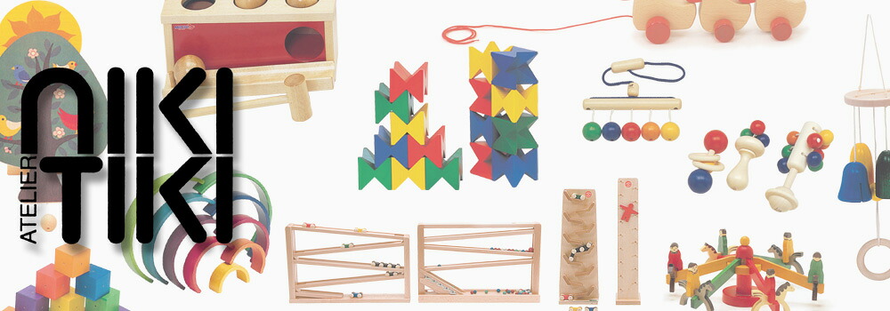 アトリエニキティキ　ビナリオ　新品未使用 受注商品】＜ニック社＞N四輪車 ランナー | ATELIER NIKI TIKI