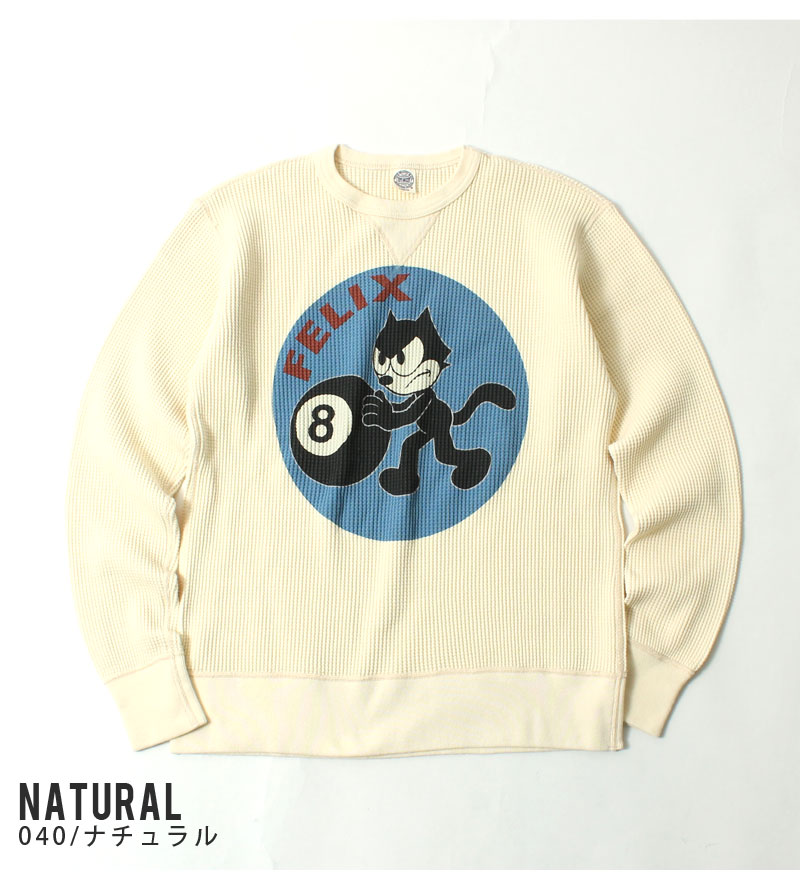 TOYS McCOY(トイズマッコイ) ビッグワッフルクルーネックロンT FELIX 8