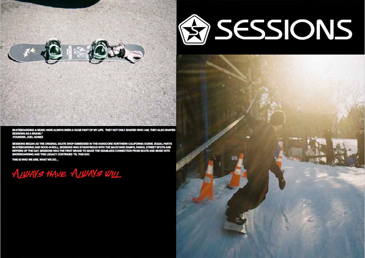 楽天市場】22-23 SESSIONS セッションズ AWESOME オーサム snow board