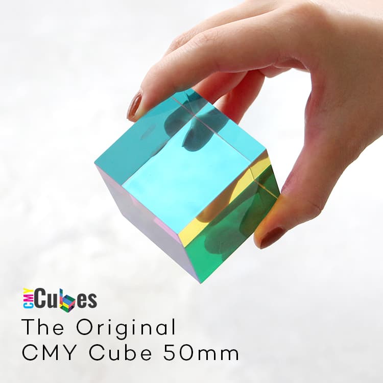 楽天市場】オブジェ The Original CMY Cube 50mm オリジナル CMY