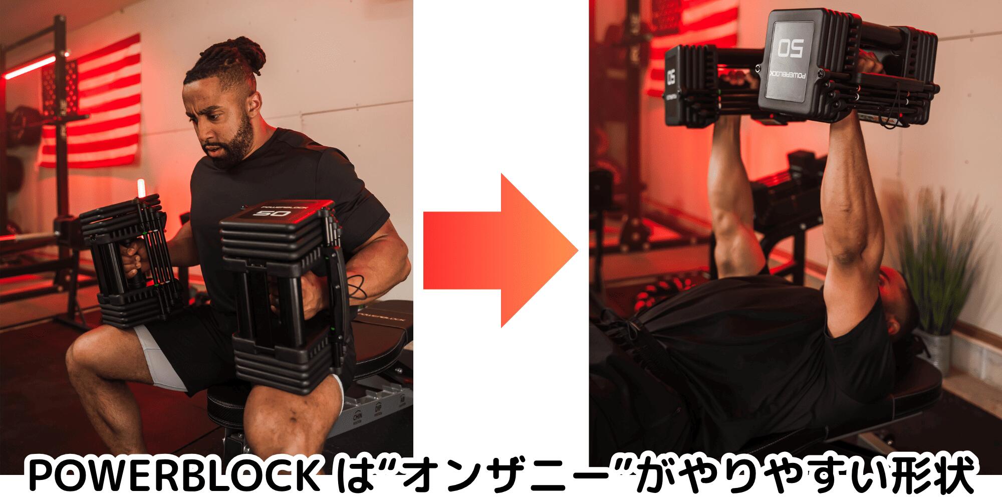 楽天市場】【可変式ダンベルの元祖】POWER BLOCK PRO50 ウレタンパワー