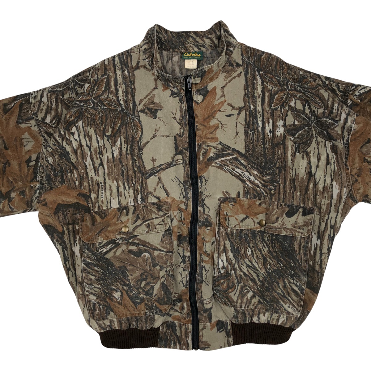 古着 90年代 カベラス Cabelas 迷彩柄 リアルツリーカモ ポリ×コットン