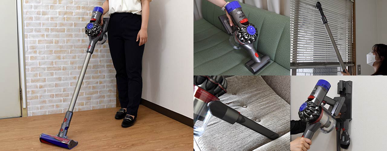 パワフルな吸引力で大きなゴミから微細なゴミまでしっかり吸引