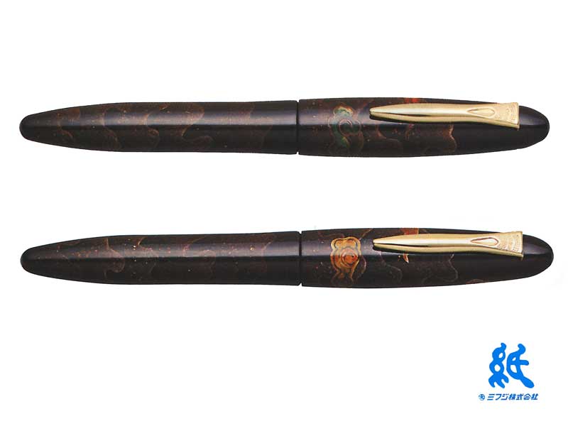 楽天市場】プラチナ万年筆Platinum 万年筆出雲 溜塗り 空溜 赤溜 枇杷