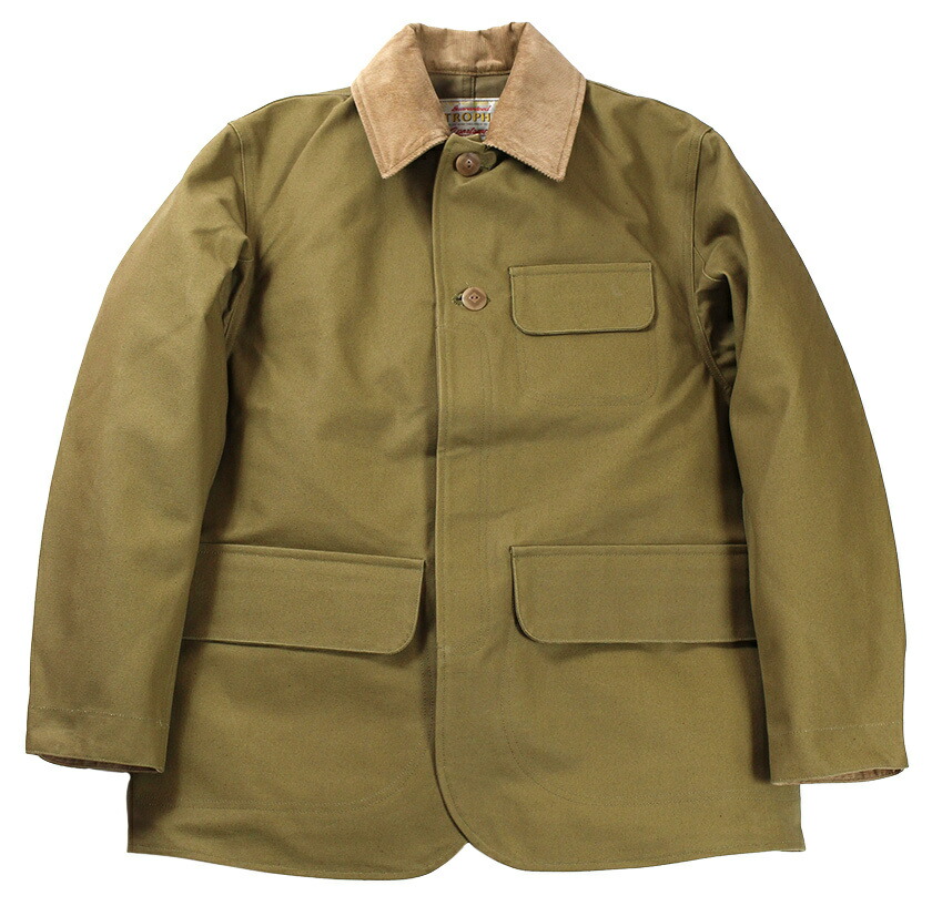 楽天市場】TROPHY CLOTHING [-Oiled Duck Hunting JKT- Beige size.36