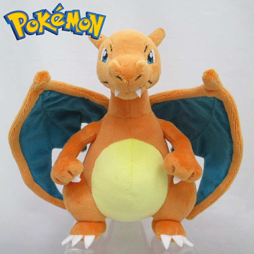 楽天市場】ポケットモンスター ぬいぐるみ リザードン (S) 高さ19cm
