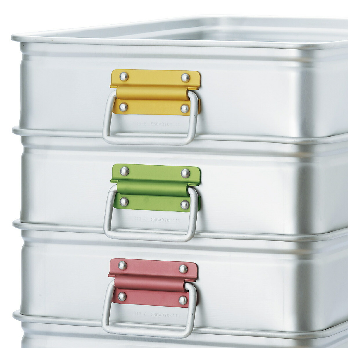 楽天市場】キングボックス 大110mm カラー 中尾アルミ （ アルマイト