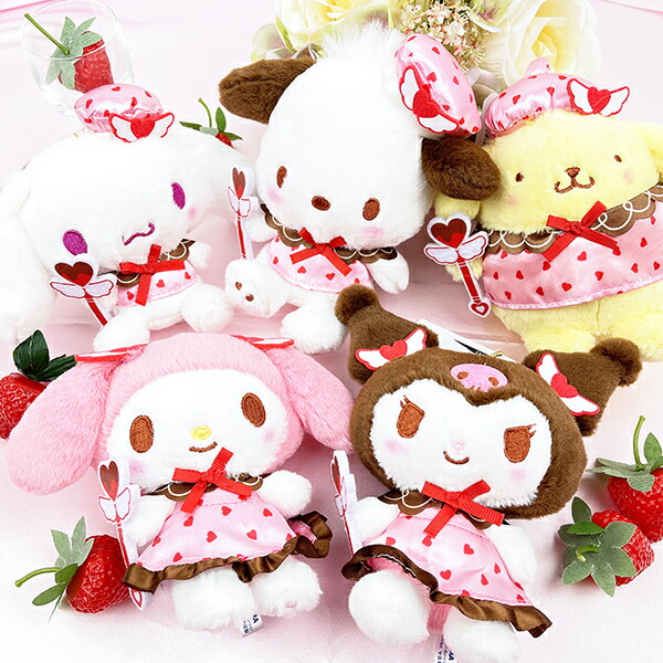 サンリオ マイメロディ マジカルハート マスコット ぬいぐるみ ピンク