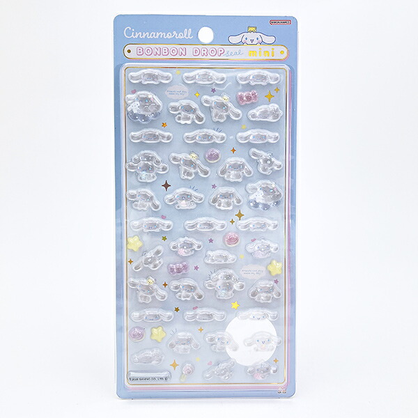 会員様限定】 サンリオ シナモロール ボンボンドロップシールミニ 文具