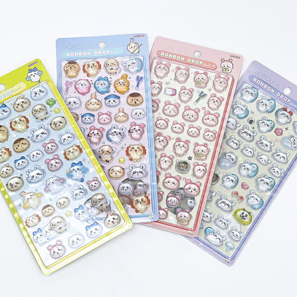 ちいかわ (モモンガ) ボンボンドロップシール 文具