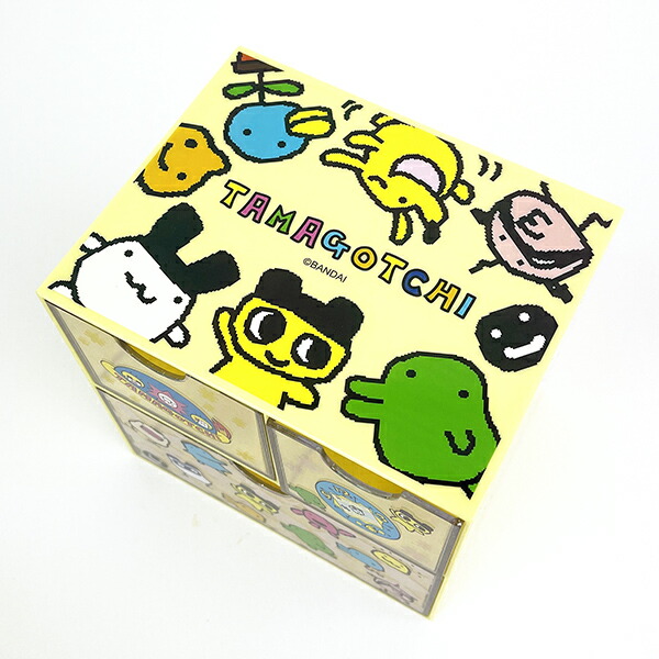 たまごっち キャラチェスト イエロー 小物入れ 収納 引き出し