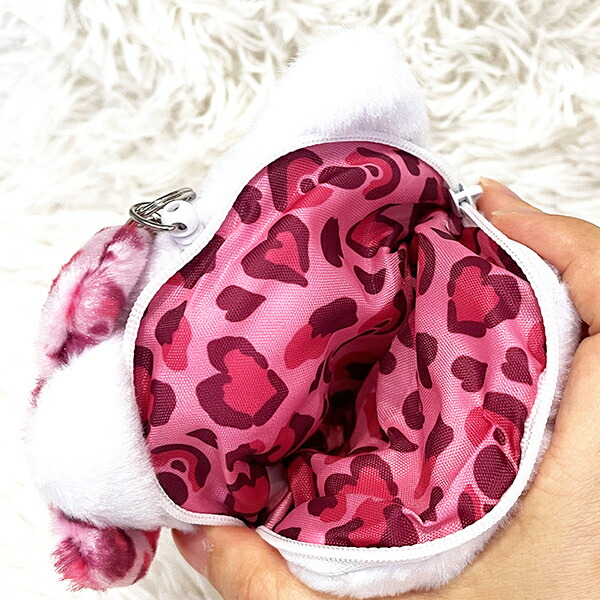 ハローキティアクセサリーケース☆ヒョウガラ☆2001年製 サンリオ