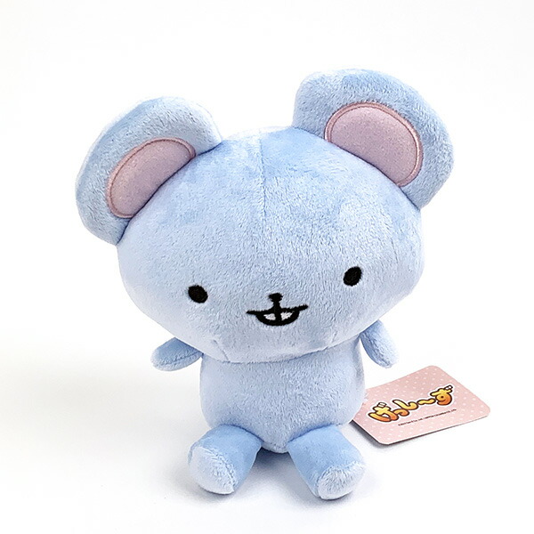 げっし～ず ねずみ ぬいぐるみ インテリア ブルー