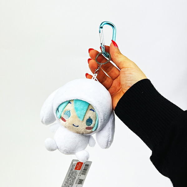 サンリオ 初音ミク×シナモロール カラビナ付きマスコット きぐるみ