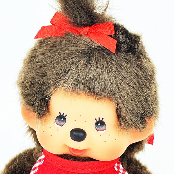 モンチッチ プレミアムスタンダード 女の子 ぬいぐるみ(S) ブラウン