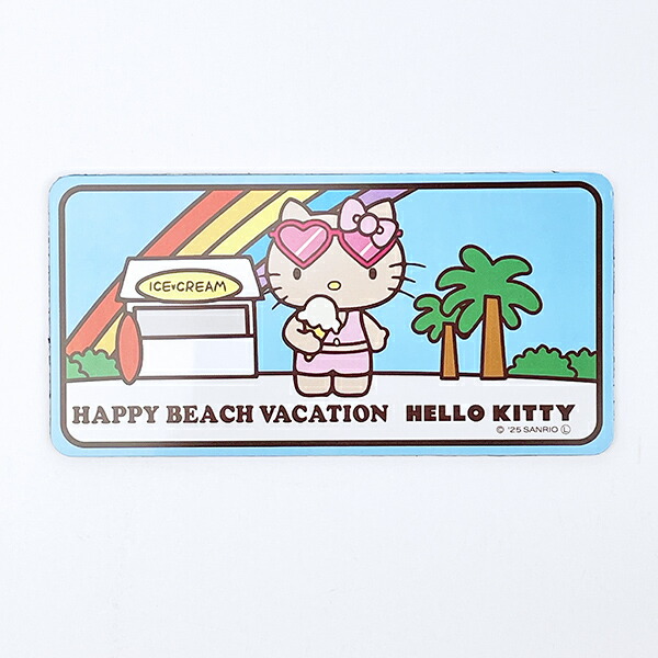 ご当地キティ根付 サンフランシスコ ナンバープレート ご当地キティ