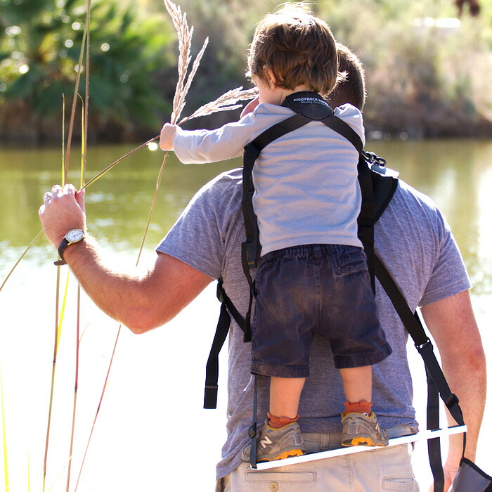 楽天市場】子供 立ったまま おんぶ ピギーバックライダー 専用収納