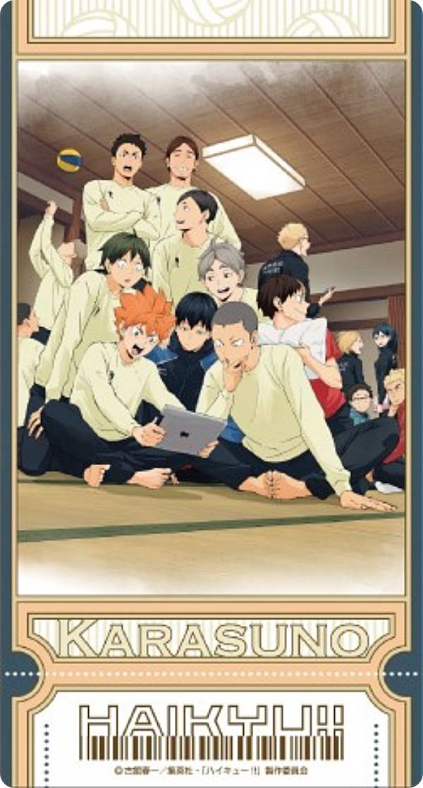 楽天市場】【烏野高校VS稲荷崎高校】ハイキュー!! ビジュアルクリア