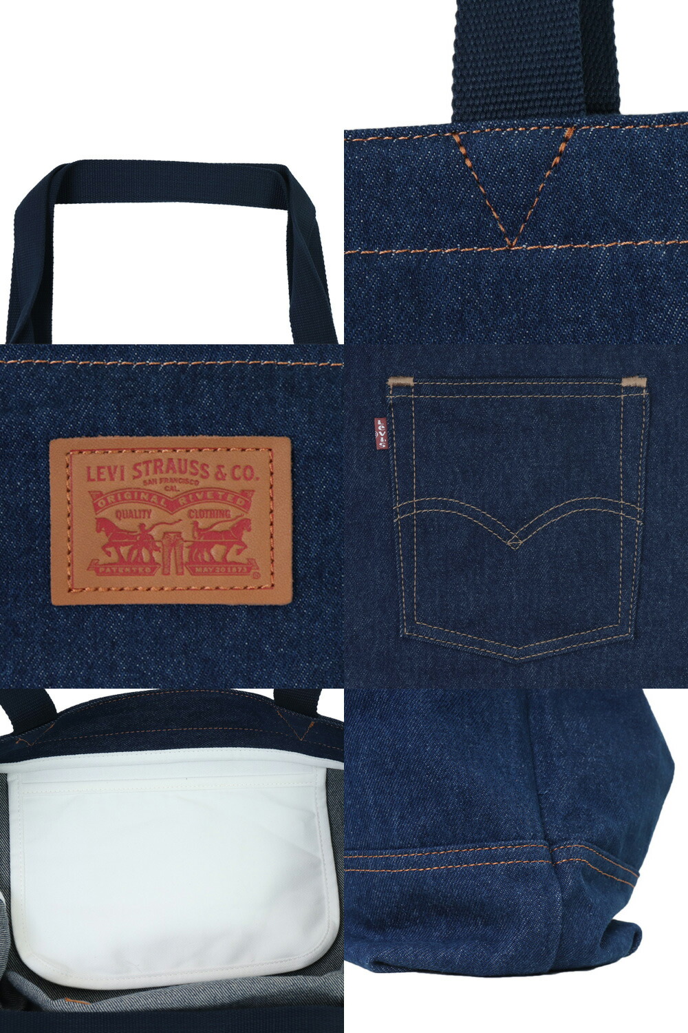 楽天市場】リーバイス デニム リーバイス トート バッグ Levis デニム