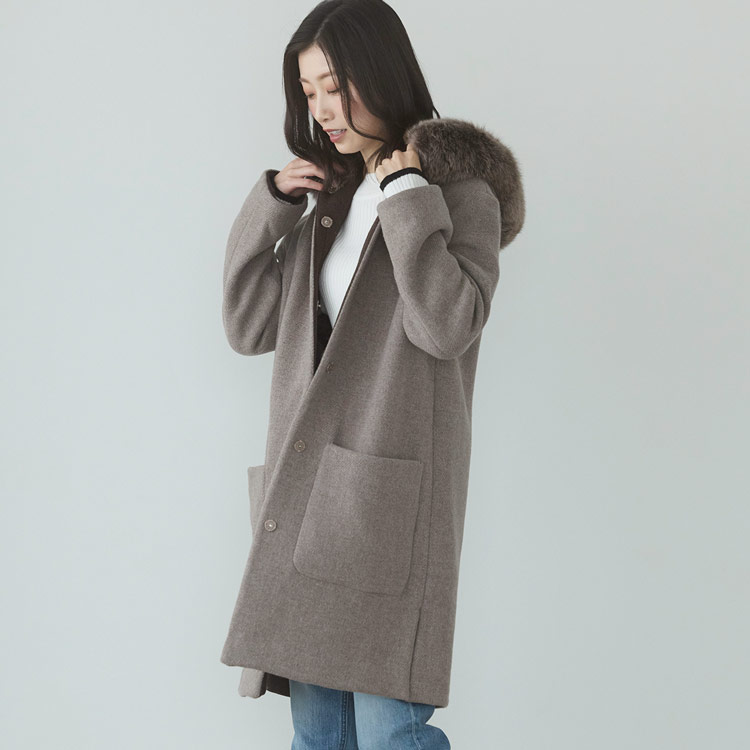 楽天市場】【10%offクーポン】日本製 ロングコート タスマニアリバー