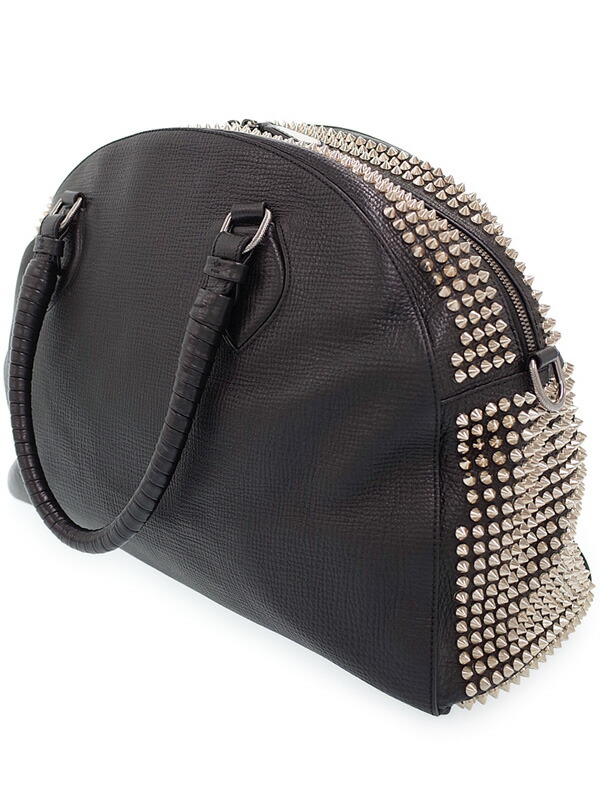 Christian Louboutin】クリスチャンルブタン『スタッズ ボストンバッグ