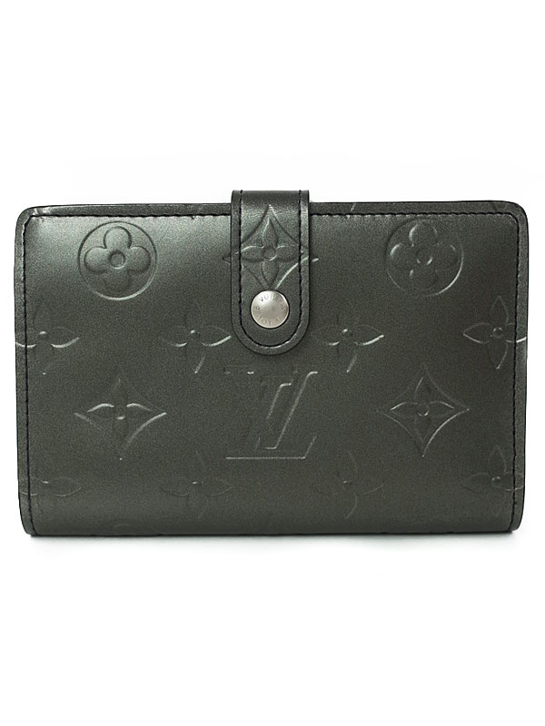 LOUIS VUITTON】ルイヴィトン『モノグラム マット ポルト モネ ビエ