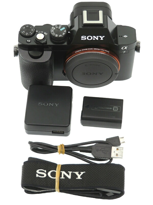SONY】ソニー『α7 ボディ』ILCE-7 2430万画素 フルサイズ Eマウント