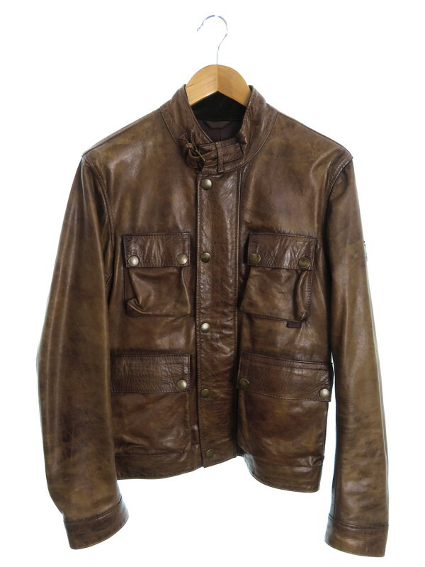 Belstaff】【BRAD JACKET】【イタリア製】ベルスタッフ『レザー